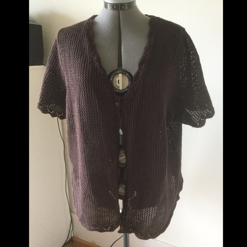 Brown cardigan reposh.